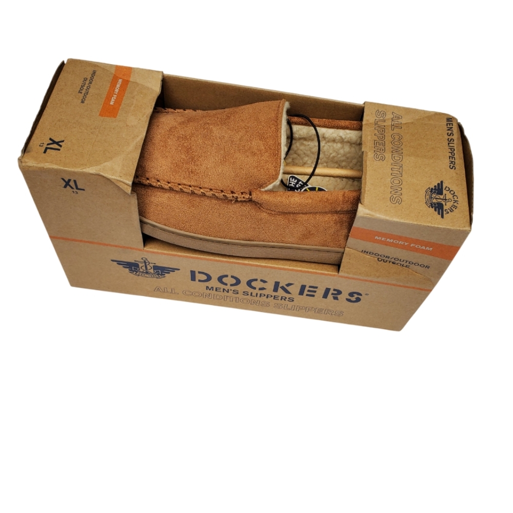 Dockers Size XL 13 Suede Slippers